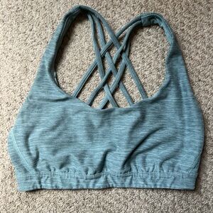 Victoria's Secret Teal Strappy Sports Bra